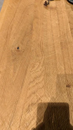 W. Schillig Esstische|Esstisch 41120 Gunnar Platte Wildeiche Gehackt Gestell Und Füße Metall 056 Bronze Schwarz Ohne Deko Ohne Stühle