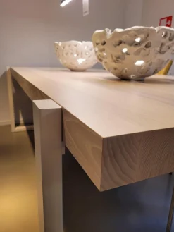 Bert Plantagie Esstische|Esstisch Alef Esche Massiv Blonde Lak