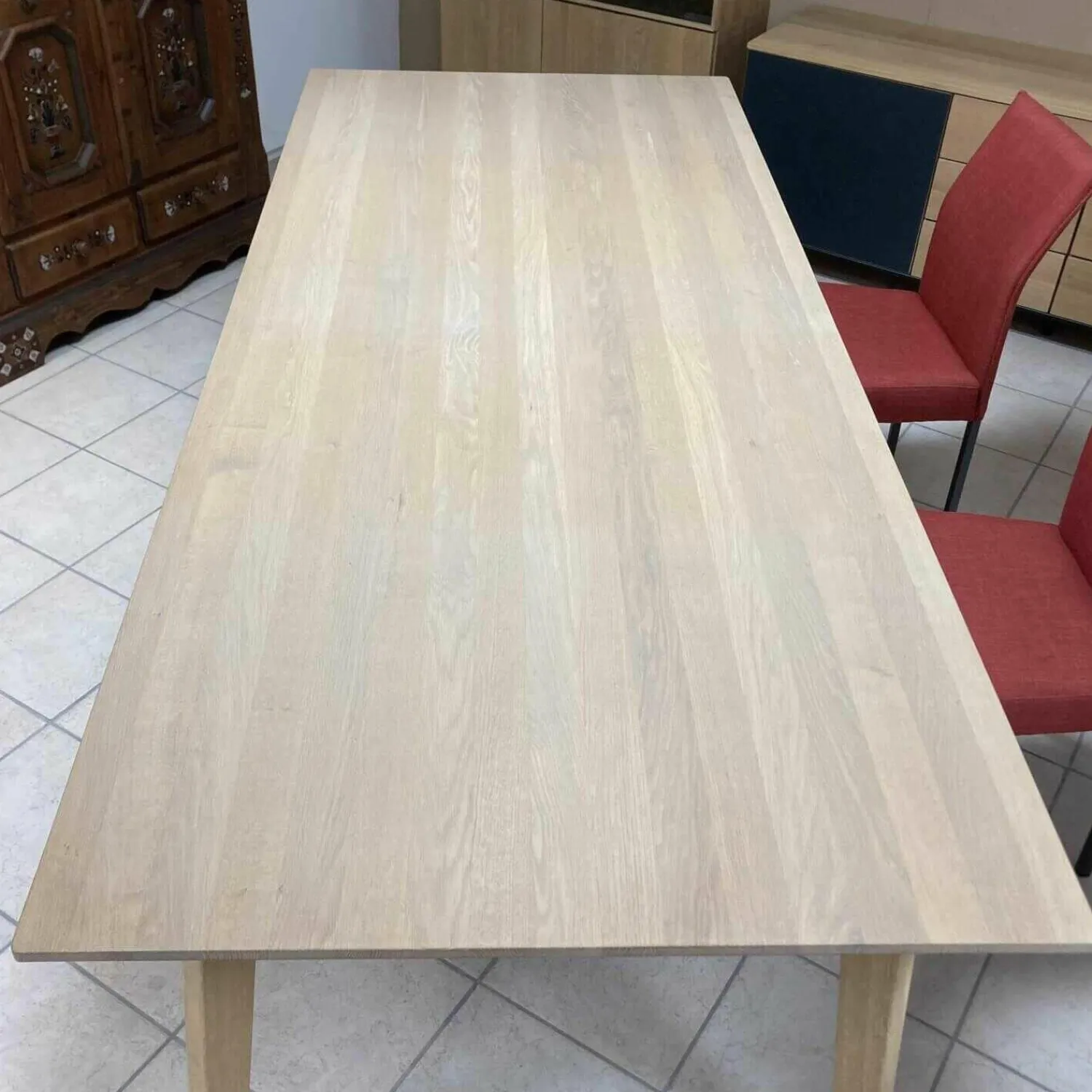 Gruber & Schlager Esstische|Esstisch Alva Eiche Massiv