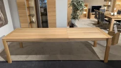 Decker Esstische|Esstisch Amaro Eiche Bianco Massiv Mit Auszug