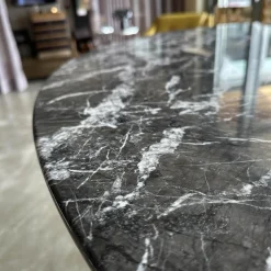 Potocco Esstische|Esstisch Anfora 879/T Marmor Grigio Carnico Grau Gestell Harz