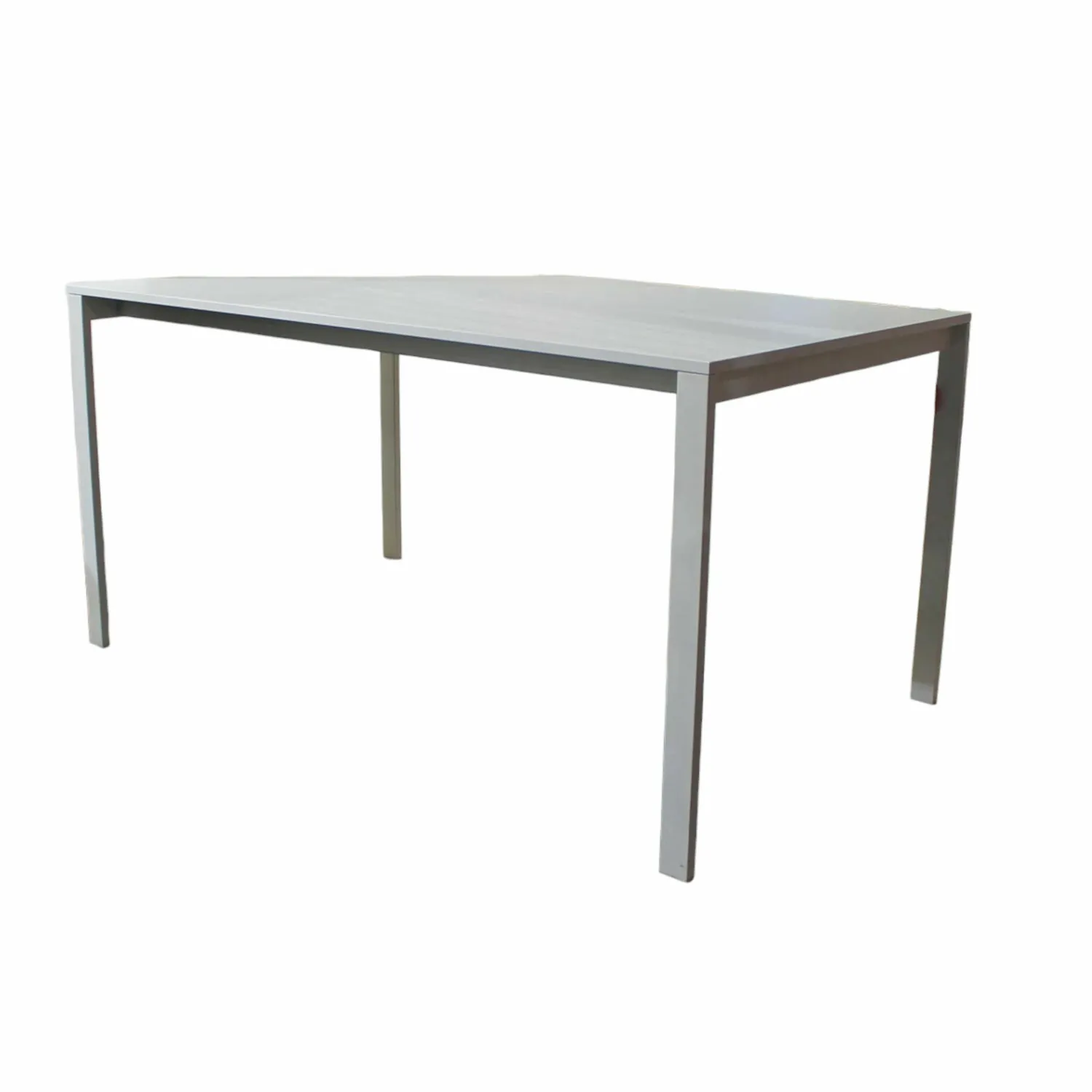 Kristalia Esstische|Esstisch Be-Easy Ausziehbar Fenix-NTM Kos Laminat Weiß Gestell Aluminium Weiß