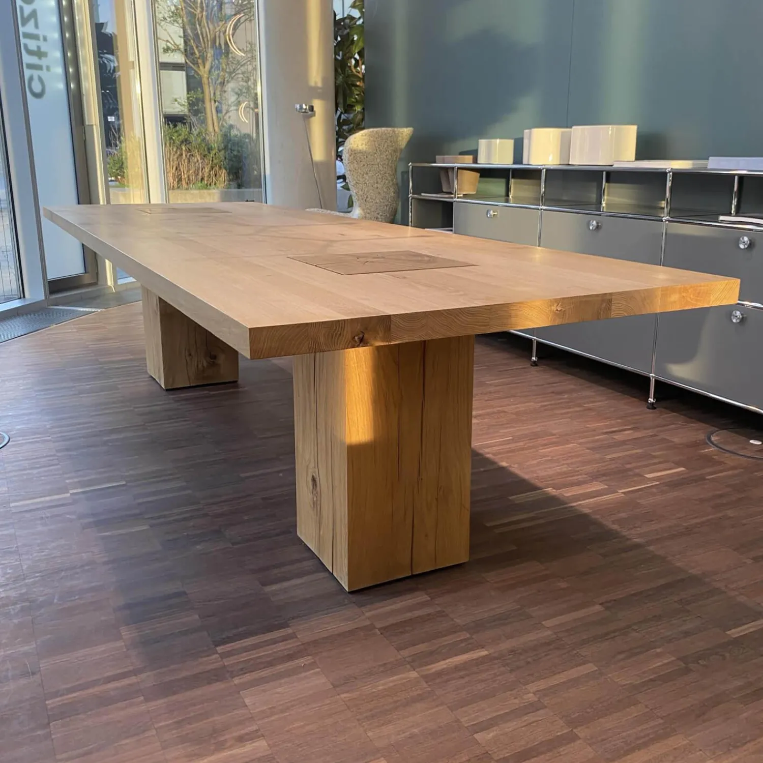 Riva1920 Esstische|Esstisch Bossexecutive 4 Eiche Mit Knoten