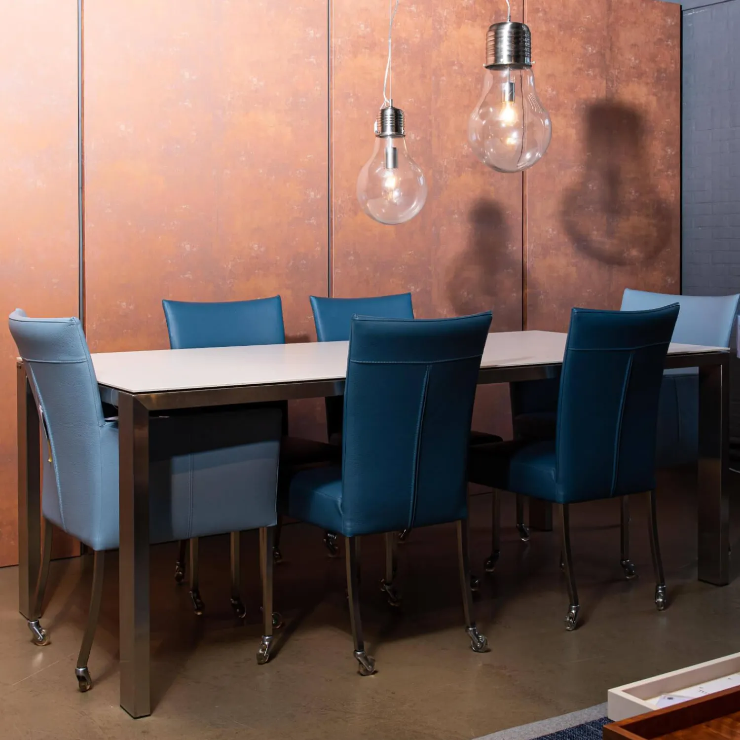 Musterring Esstische|Esstisch Chair Factory S2005 Keramik Arktis Weiß