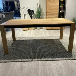 Decker Esstische|Esstisch Dunja Astkastanie Geölt Füße Massivholz