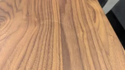 Gwinner Esstische|Esstisch ET524 200 Platte Nussbaum Natur Geplankt Lackiert Gestell Schwarz Lackiert Mit Auszug Ohne Stühle