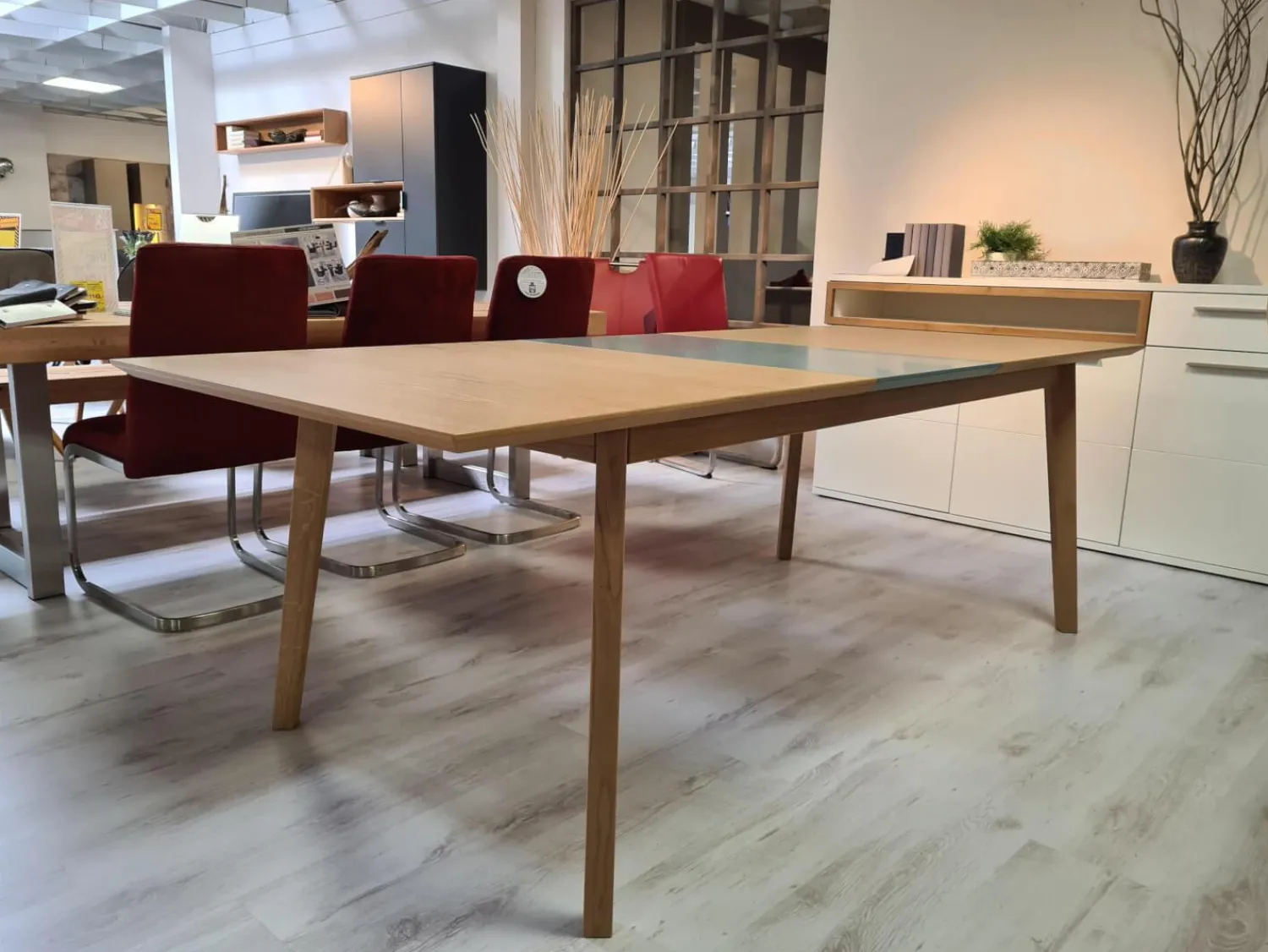 Rietberger Möbelwerke Esstische|Esstisch Face Eiche Sand FU Furniert 180x95