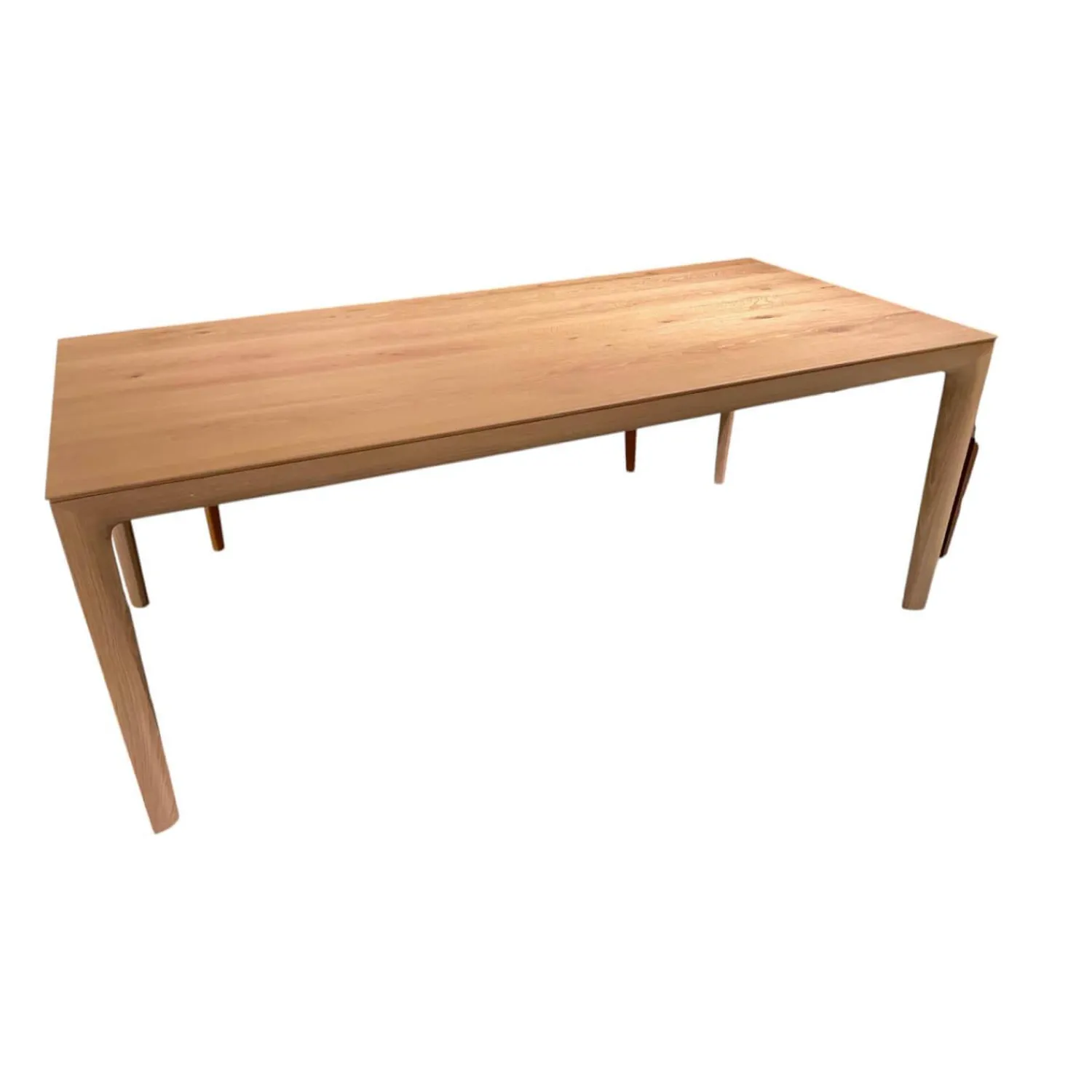 Scholtissek Esstische|Esstisch Fira Eiche Massiv Weiss Pigmentiert Oberfläche Geölt Astlöcher Mit Harz Ausgegossen