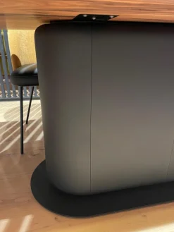 ASCO Esstische|Esstisch Gaia Platte Nussbaum Massiv Natur Geölt