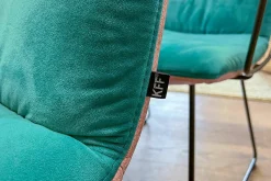 KFF Essgruppen|Esstisch Gaia Räuchereiche Massiv mit Stuhlgruppe Arva Light