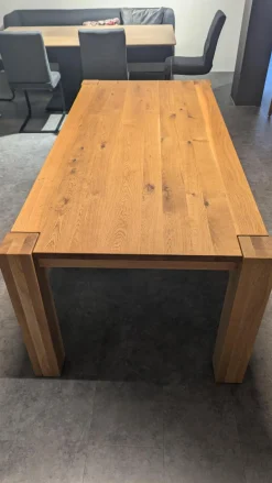 Wimmer Esstische|Esstisch Hero Rustikal Asteiche Massiv Geölt