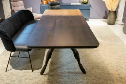 Riva Esstische|Esstisch In punta di piedi Eiche Natur Eiche Dunkel