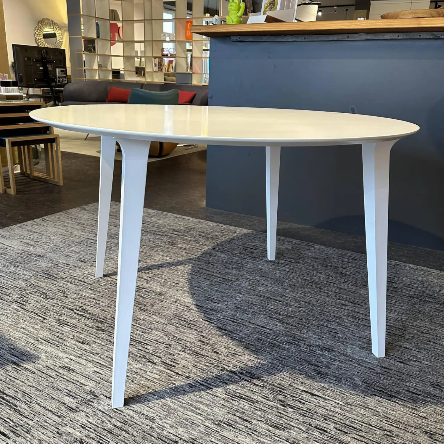 Stua Esstische|Esstisch Lau Esche Weiss Lackiert