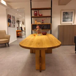 Tecta Esstische|Esstisch Lot Eiche Massiv Geölt