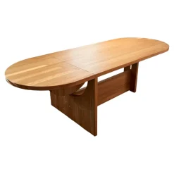 Tecta Esstische|Esstisch Lot Eiche Massiv Geölt Mit Klappfunktion