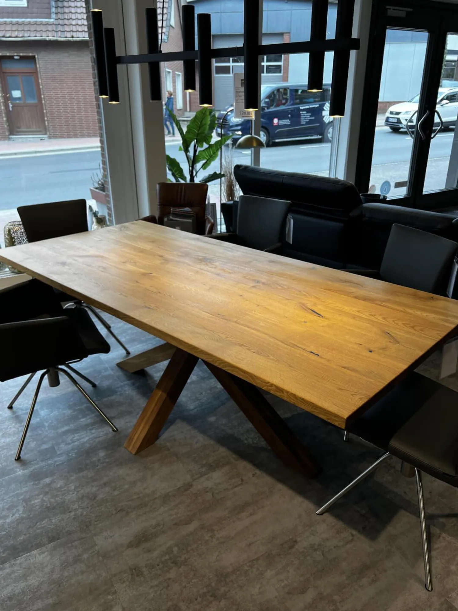 Fornestas Esstische|Esstisch Mammut 2 Wildeiche Geölt