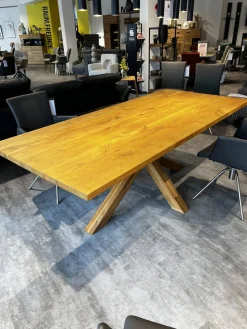 Fornestas Esstische|Esstisch Mammut 2 Wildeiche Geölt