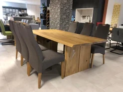 Henke Essgruppen|Esstische|Esstisch Modell EBT 200 Wildeiche Massiv Geölt