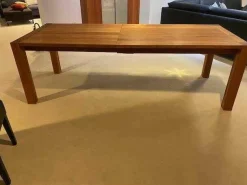 Scholtissek Esstische|Esstisch Omega Amerikanischer Kirschbaum Massiv Geölt Ausziehbar