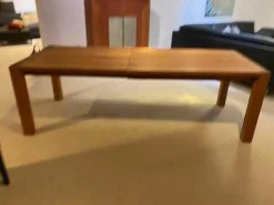 Scholtissek Esstische|Esstisch Omega Amerikanischer Kirschbaum Massiv Geölt Ausziehbar