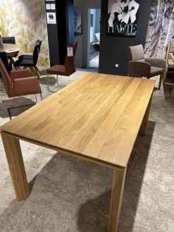 Krüger & Krüger Esstische|Esstisch Oslo Asteiche Massiv Inklusive Klappeinlage