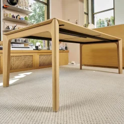 Rodam Esstische|Esstisch Passion Vollholz Eiche sandfarbig Ölbeize Mit Hartwachsanteil