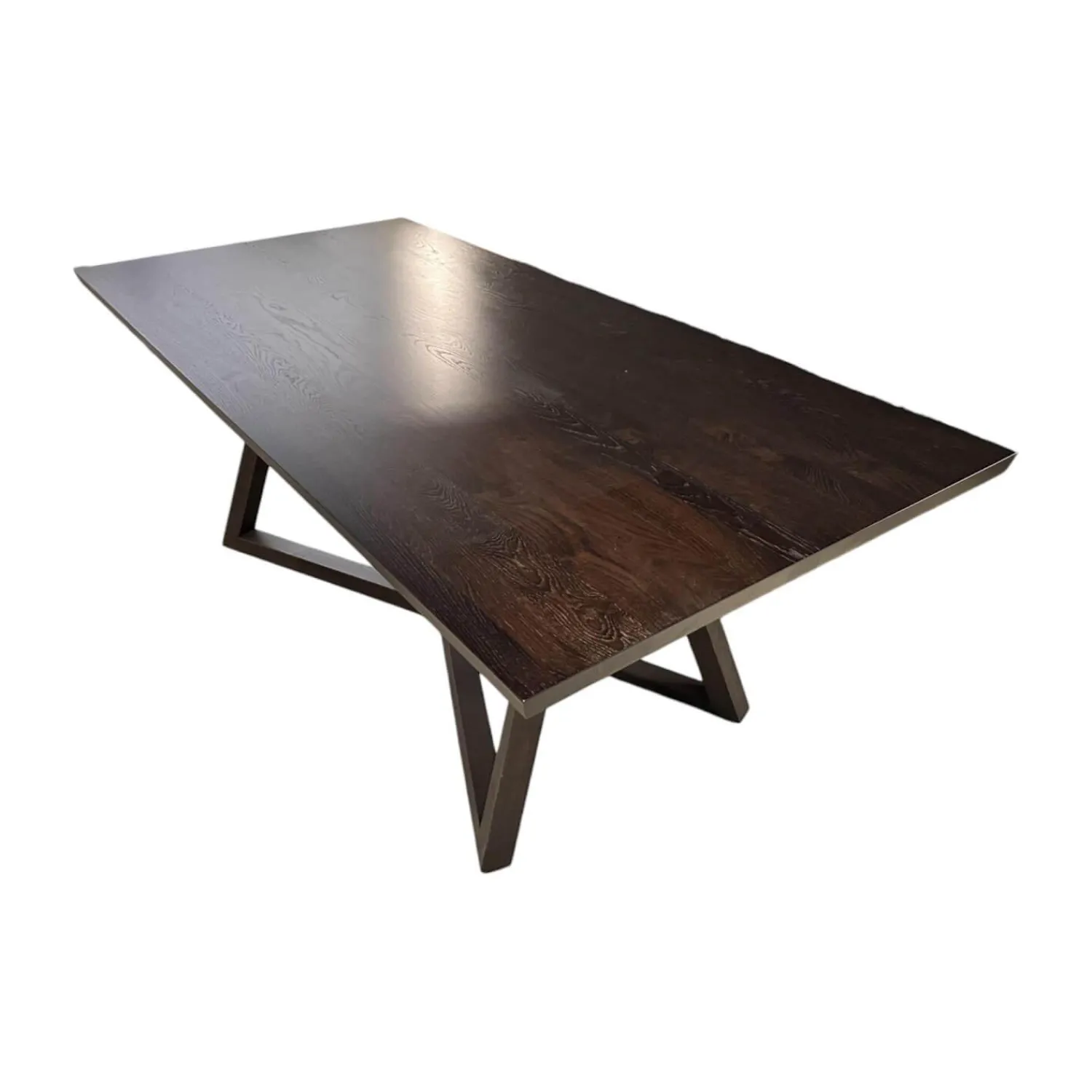 Bielefelder Werkstätten Esstische|Esstisch Polo Dining BW T 132 401 Eiche Pure Natural Massiv Wengefarbig Gebeizt Dunkelbraun