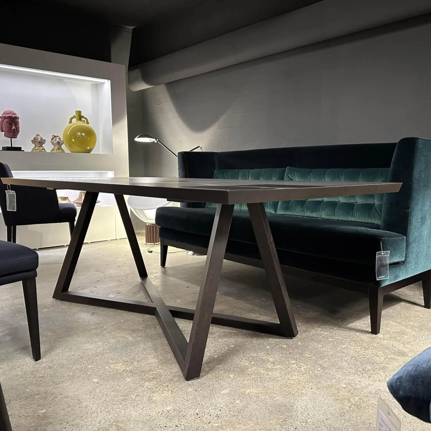 Bielefelder Werkstätten Esstische|Esstisch Polo Dining BW T 132 401 Eiche Pure Natural Massiv Wengefarbig Gebeizt Dunkelbraun