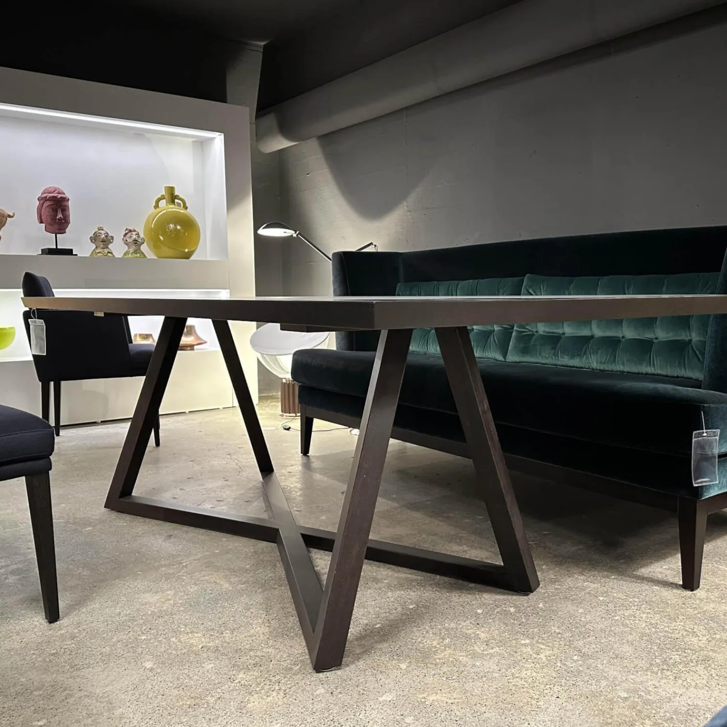 Bielefelder Werkstätten Esstische|Esstisch Polo Dining BW T 132 401 Eiche Pure Natural Massiv Wengefarbig Gebeizt Dunkelbraun