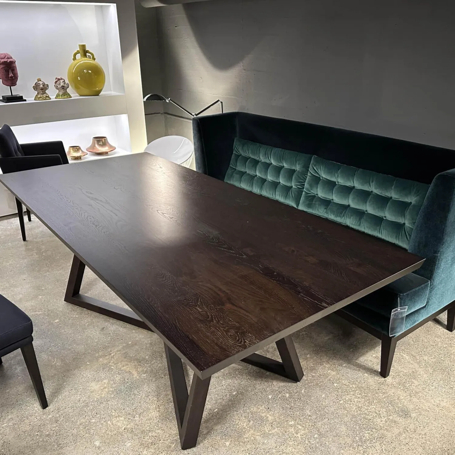 Bielefelder Werkstätten Esstische|Esstisch Polo Dining BW T 132 401 Eiche Pure Natural Massiv Wengefarbig Gebeizt Dunkelbraun