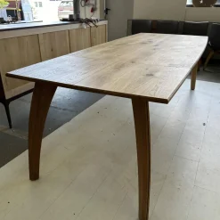 Scholtissek Esstische|Esstisch Rasant Knorrige Eiche Natur Geölt Äste Mit Harz Ausgegossen Inklusive Auszug