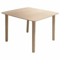 Treku Esstische|Esstisch Roll Platte Furnier Eiche Natur Gestell Eiche Natur