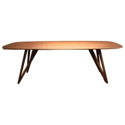 Walter Knoll Esstische|Esstisch Seito Nussbaum Massiv Geölt mit Splintanteil