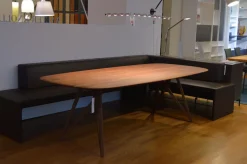 Walter Knoll Esstische|Esstisch Seito Nussbaum Massiv Geölt mit Splintanteil