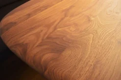 Walter Knoll Esstische|Esstisch Seito Nussbaum Massiv Geölt mit Splintanteil