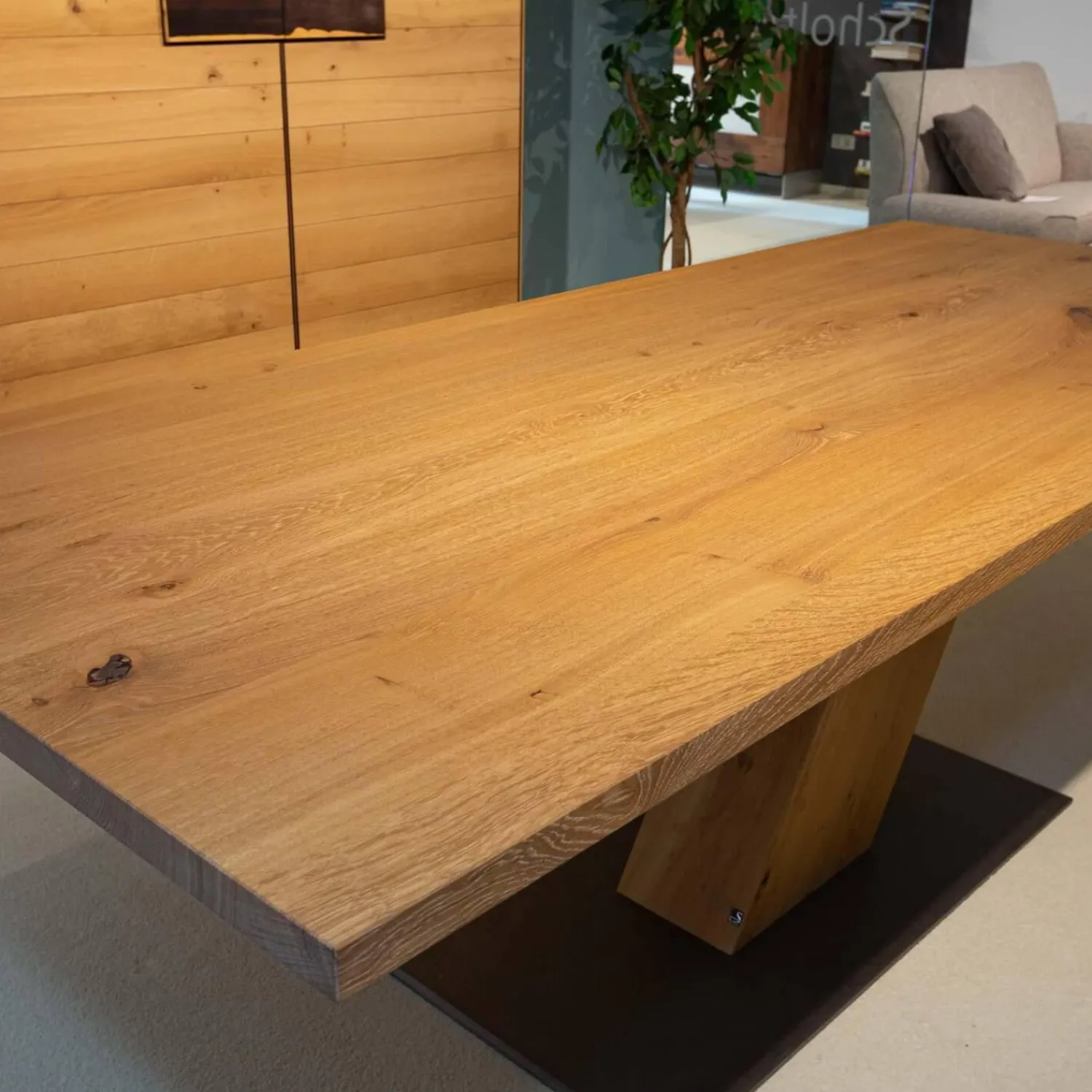 Scholtissek Esstische|Esstisch SL2 Knorrige Eiche Puro Geölt