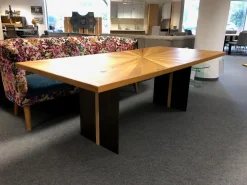 Sprenger Esstische|Esstisch Stella Eiche Massiv Antik Sternförmig Verleimt