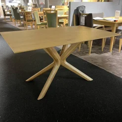 Koinor Esstische|Esstisch T5005 2D Fest Massivholz Wildeiche Natur 2207