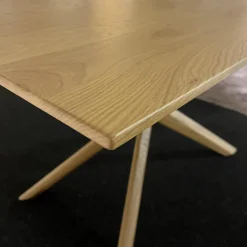 Koinor Esstische|Esstisch T5005 2D Fest Massivholz Wildeiche Natur 2207