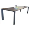 Hülsta Esstische|Esstisch T90 Platte Keramik Strom Nero Anthrazit Gestell Pulverbeschichtet Anthrazit Mit Auszug