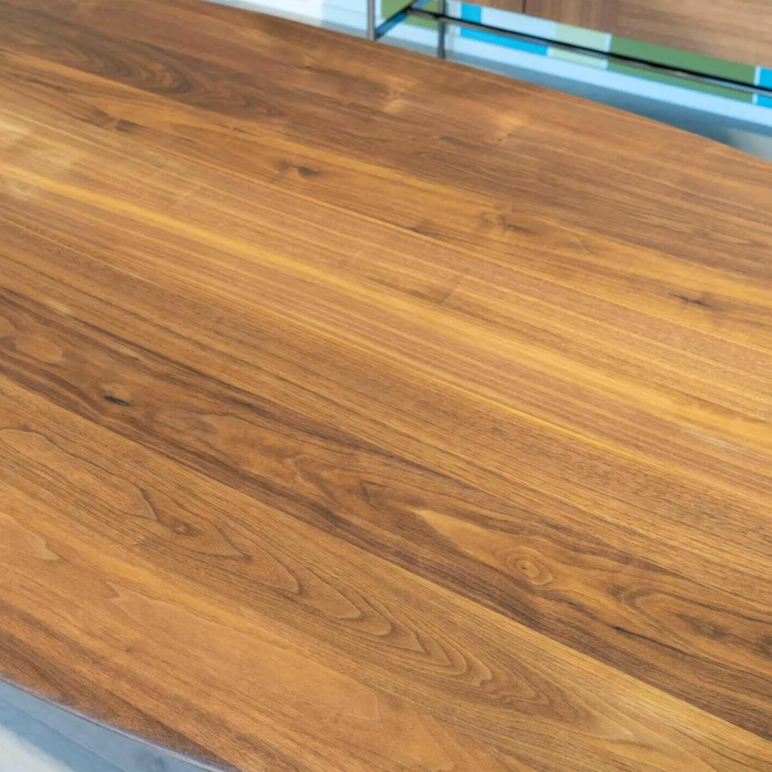 Zeitraum Esstische|Esstisch Twist Amerikanischer Nussbaum Massiv