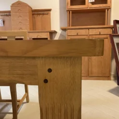 Maison Essgruppen|Esstisch Und 4 Stühle Terra Pinie Massiv Bezug Stoff Regula 1637-05