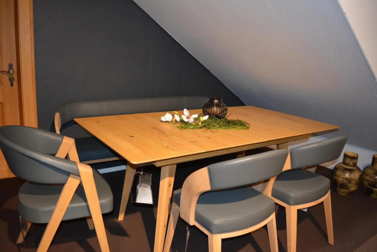 Voglauer Esstische|Esstisch V-Cube Wildeiche Rustiko