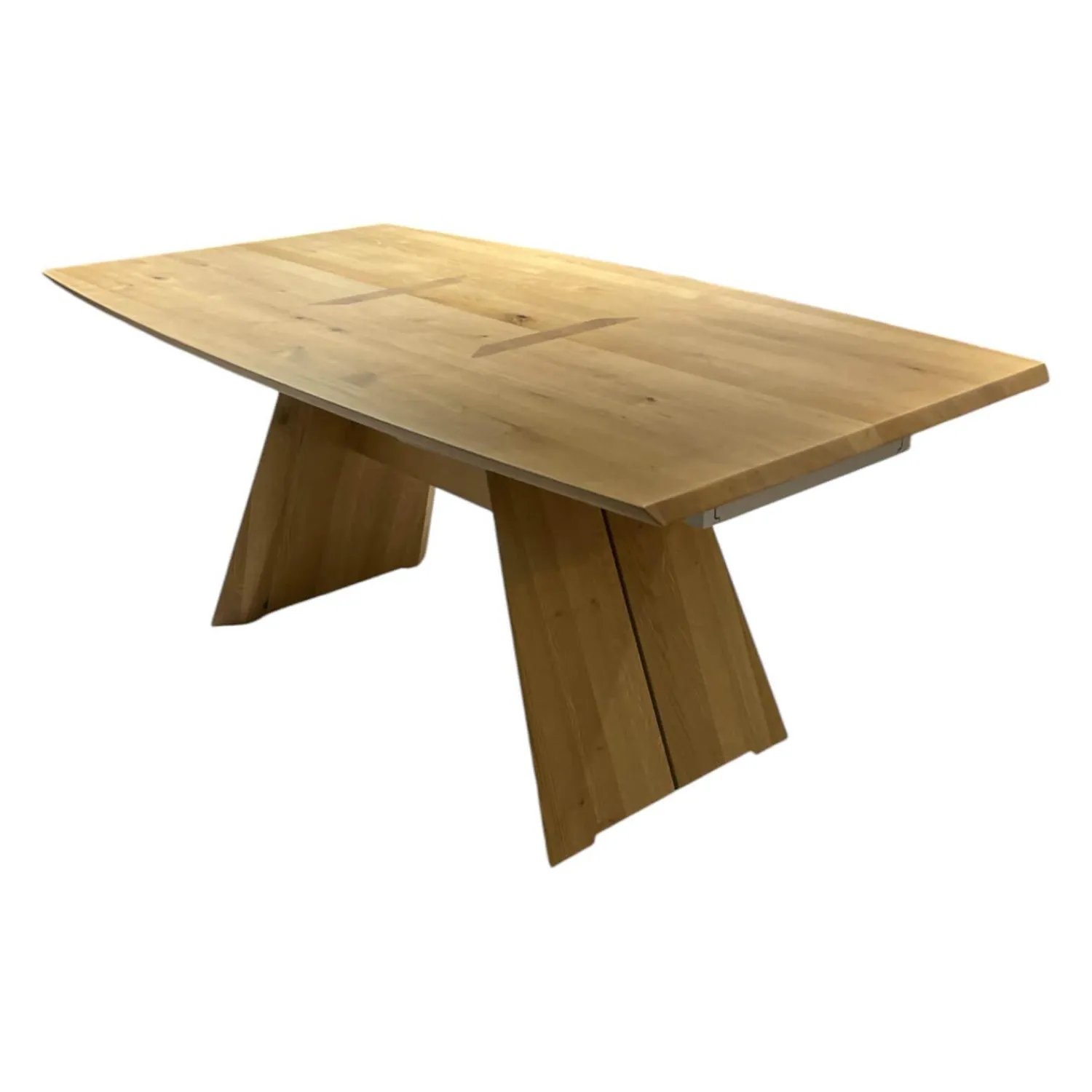 Voglauer Esstische|Esstisch V-Rock Living Alteiche Rustico Gebürstet mit Verlängerung