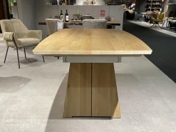 Voglauer Esstische|Esstisch V-Rock Living Alteiche Rustico Gebürstet mit Verlängerung