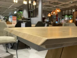 Voglauer Esstische|Esstisch V-Rock Living Alteiche Rustico Gebürstet mit Verlängerung