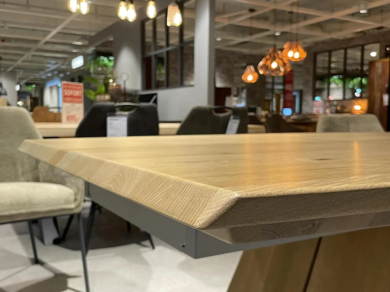 Voglauer Esstische|Esstisch V-Rock Living Alteiche Rustico Gebürstet mit Verlängerung