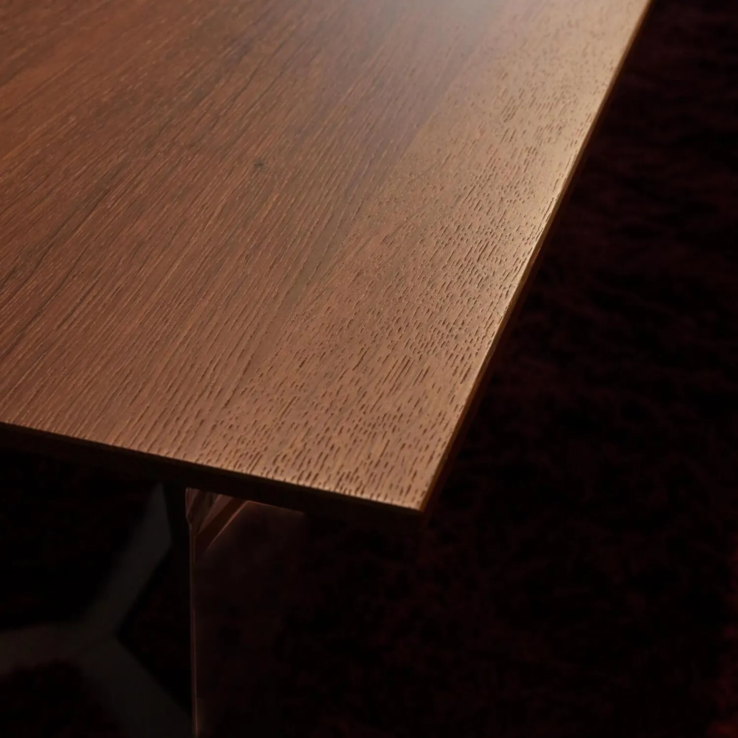 Girsberger Esstische|Esstisch Yoho Räuchereiche Lackiert Natur N101 Gestell RAL 7016 Anthrazitgrau