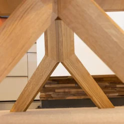 Team 7 Esstische|Esstisch YPS Eiche Wild Massiv Geölt