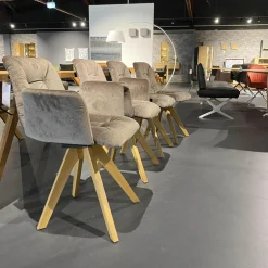 Hartmann Essgruppen|Esstischgruppe 4-er Stuhlgruppe Ennaj 2 Armlehner 2 Stühle 1 Bank